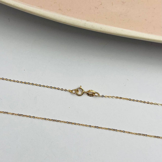 Cadena Forzantina Ovalada Rosa en Oro 18k