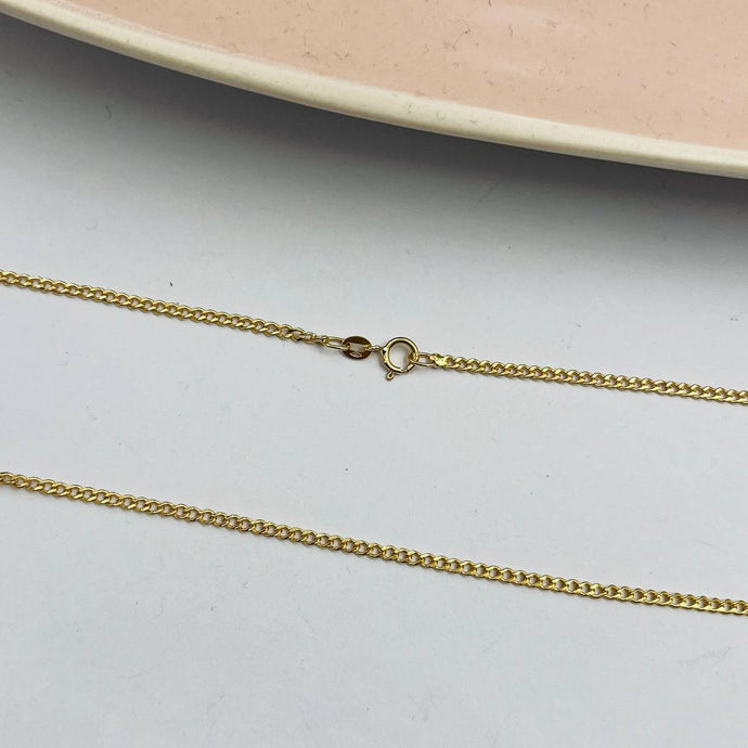 Cadena Barbada 2mm en Oro 18k