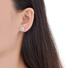 Cargar imagen en el visor de la galería, Zarcillos Anudados con Circones en Plata 925
