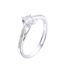Cargar imagen en el visor de la galería, Anillo Solitario Modelo Miriam en Plata 925
