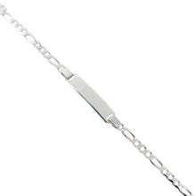 Cargar imagen en el visor de la galería, Esclava Caballero Tejido Alternado 3en1 19cm en Plata 925
