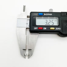 Cargar imagen en el visor de la galería, Zarcillos Circón Cuadrado 3x3mm en Plata 925
