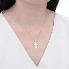 Cargar imagen en el visor de la galería, Dije de Cruz con Circones Plata 925
