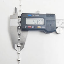 Cargar imagen en el visor de la galería, Pulsera de Bolitas 4mm en Plata 925
