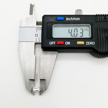 Cargar imagen en el visor de la galería, Zarcillos Circón Cuadrado 4x4mm en Plata 925
