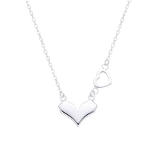 Cargar imagen en el visor de la galería, Gargantilla de Corazones en Plata 925
