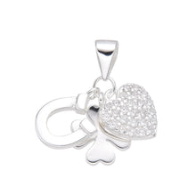 Cargar imagen en el visor de la galería, Cadena con Dije Fortuna, Amor y Protección en Plata 925
