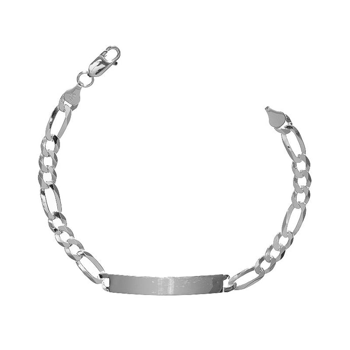 Esclava Caballero Alternada 150 20cm en Plata 925