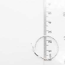 Cargar imagen en el visor de la galería, Argollas Diamantadas Cierre Italiano 25mm en Plata 925
