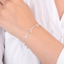 Cargar imagen en el visor de la galería, Pulsera con Punto Luz 4mm en Plata 925
