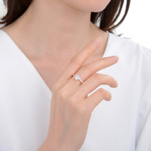Cargar imagen en el visor de la galería, Anillo Compromiso Modelo Celina Plata 925
