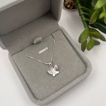 Cargar imagen en el visor de la galería, Cadena con Dije de Mariposa en Plata 925
