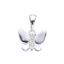 Cargar imagen en el visor de la galería, Cadena con Dije de Mariposa en Plata 925
