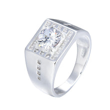 Cargar imagen en el visor de la galería, Anillo de Caballero Modelo Federico en Plata 925
