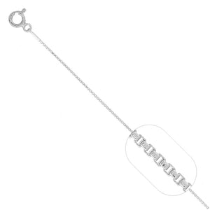 Cadena Veneciana Gruesa de Dama en Plata 925