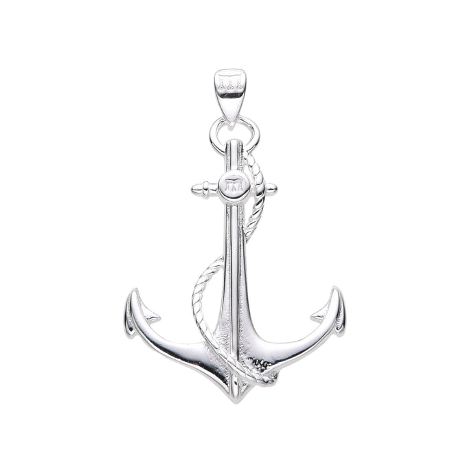 Dije de Ancla en Plata 925