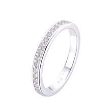 Cargar imagen en el visor de la galería, Anillo Sin Fin Modelo Miranda en Plata 925
