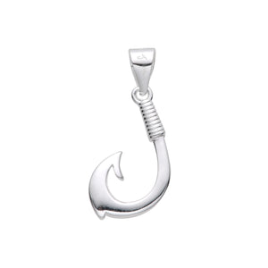 Cadena con Dije de Anzuelo en Plata 925