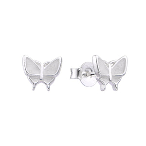 Zarcillos de Mariposa en Plata 925