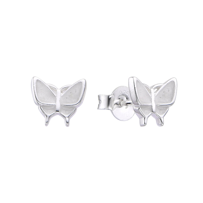 Zarcillos de Mariposa en Plata 925