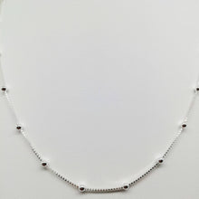 Cargar imagen en el visor de la galería, Cadena Veneciana con Bolitas 3mm en Plata 925
