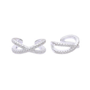 Zarcillos de Presión Teffy (Ear-Cuff) en Plata 925 (1 Pieza)