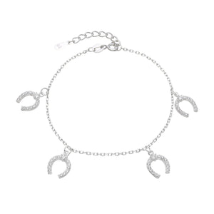 Pulsera De Herraduras en Plata 925