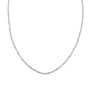Gargantilla Tipo Choker De Perlas Y Bolitas en Plata 925