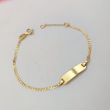 Cargar imagen en el visor de la galería, Esclava para bebé modelo Daniel en Oro 18k
