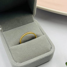 Cargar imagen en el visor de la galería, Anillo Medio Sin Fin en Oro 18k

