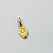 Cargar imagen en el visor de la galería, Medalla De La Milagrosa 8mm en Oro 18k
