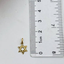 Cargar imagen en el visor de la galería, Dije De Estrella De David en Oro 18k
