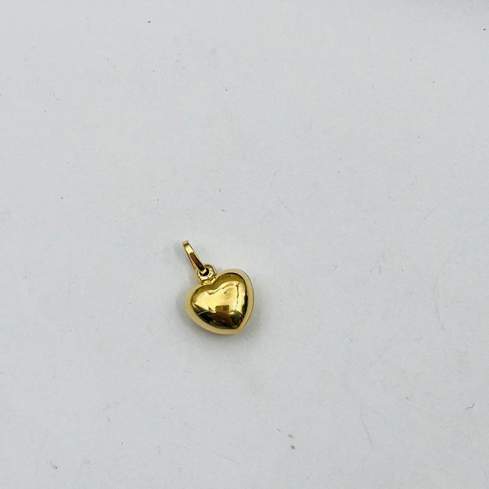 Dije De Corazón Modelo Mary en Oro 18k