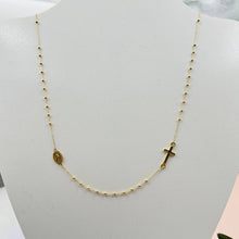 Cargar imagen en el visor de la galería, Rosario Tipo Gargantilla 45cm En Oro 18k
