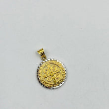 Cargar imagen en el visor de la galería, Medalla De San Benito En Oro 18k Y Oro Blanco
