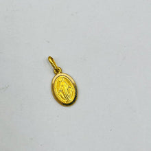 Cargar imagen en el visor de la galería, Medalla De La Milagrosa 12mm En Oro 18k
