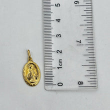Cargar imagen en el visor de la galería, Medalla De La Milagrosa 15mm En Oro 18k
