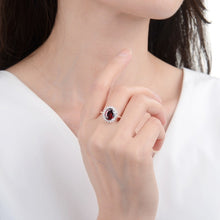 Cargar imagen en el visor de la galería, Anillo Princesa Diana en Plata 925
