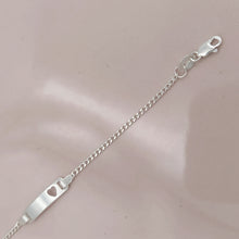 Cargar imagen en el visor de la galería, Esclava de Bebé con Corazón en Plata 925
