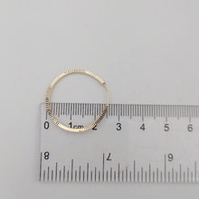 Cargar imagen en el visor de la galería, Argollas Diamantadas 25mm en Oro 18k
