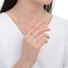 Cargar imagen en el visor de la galería, Anillo Medio Sin Fin en Plata 925
